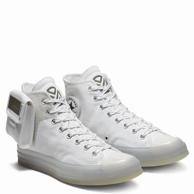 Converse x Lay Zhang Chuck 70 - Miesten Matalavartiset Tennarit - Valkoinen/Sininen